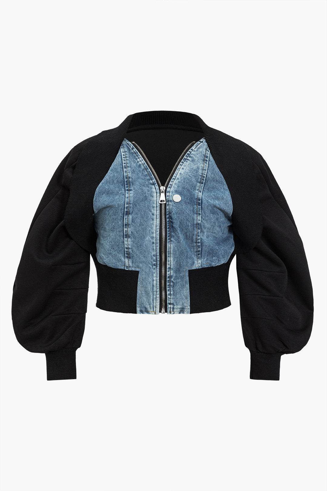 Grandino Büyük Beden Denim Hırka