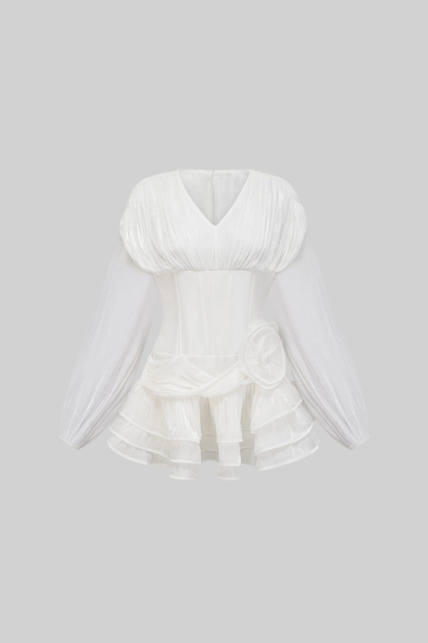 Kabarık Mini Elbise