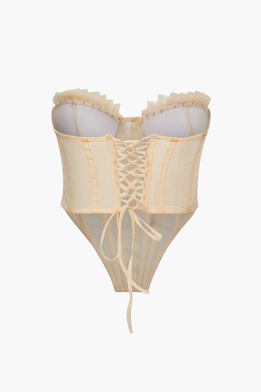 Lily Transparan Straplez top