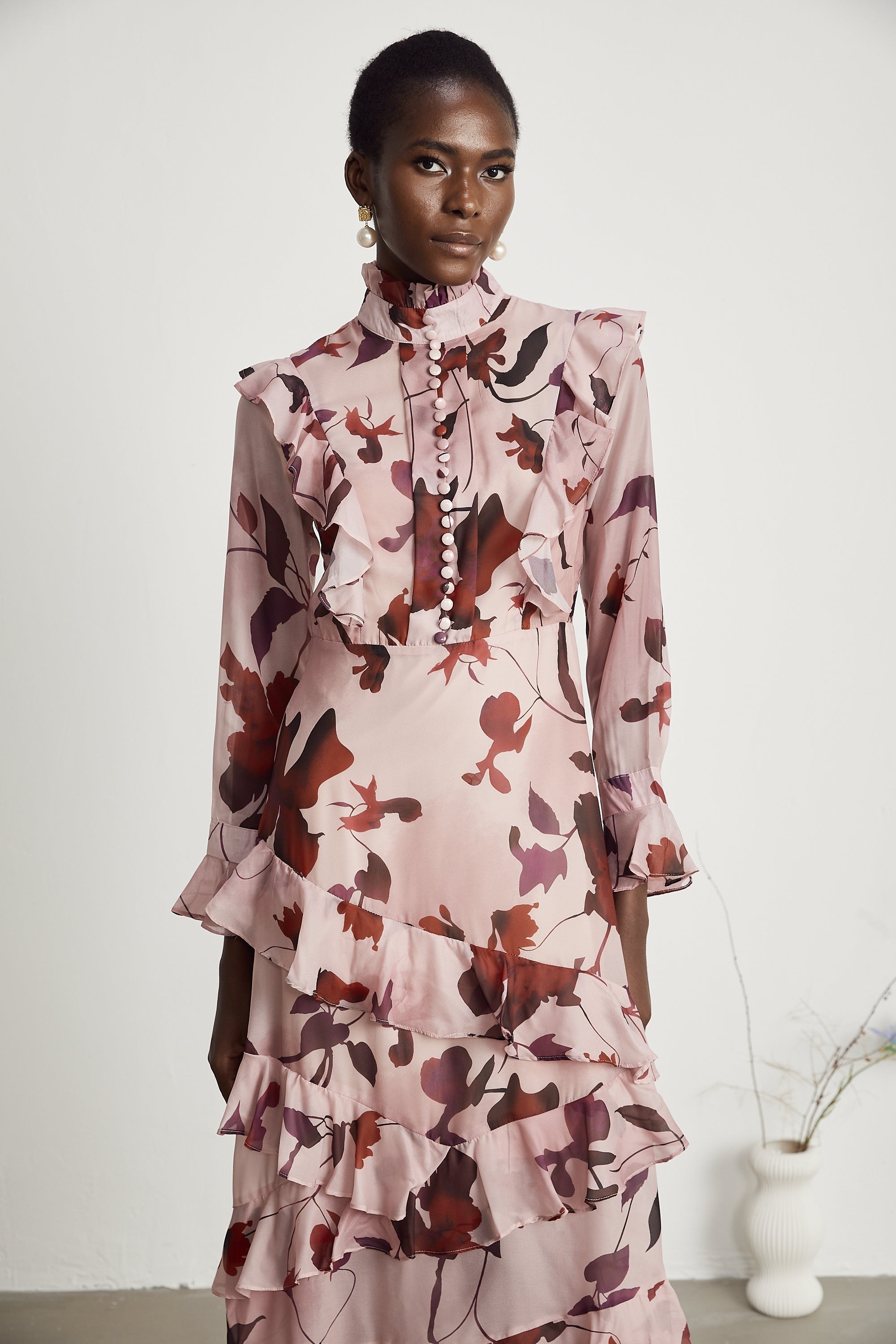Agathe maksi elbise