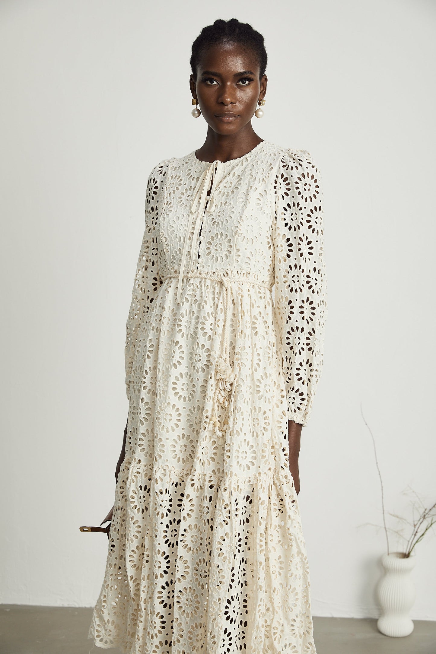 Eden midi elbise