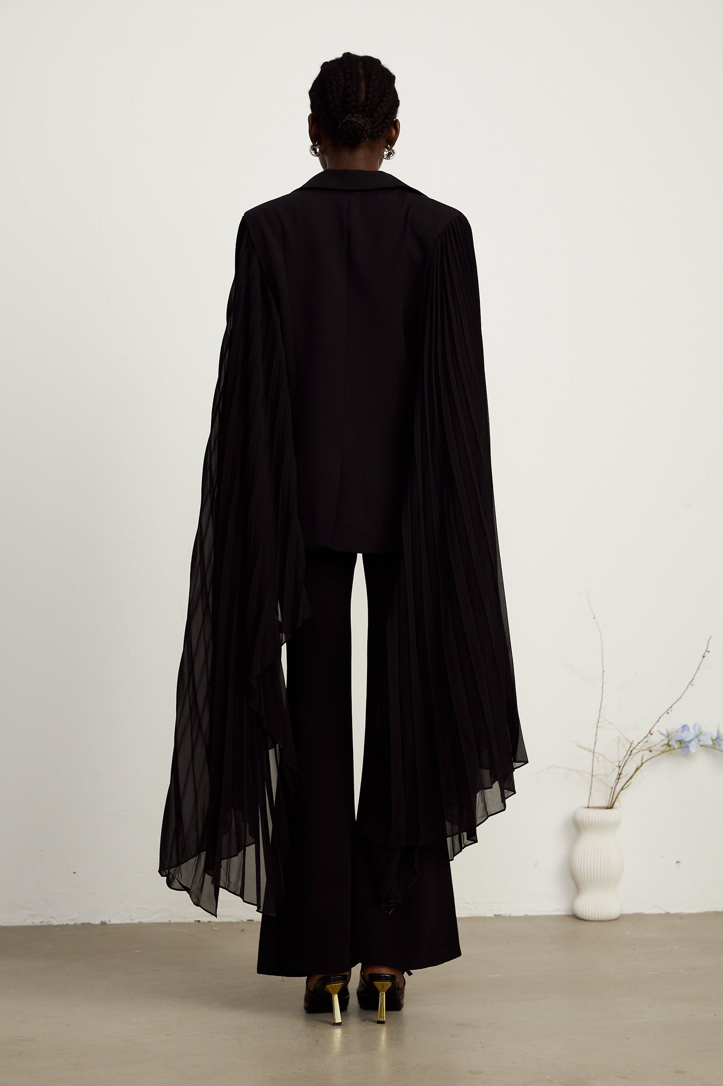 Justine tül blazer ceket