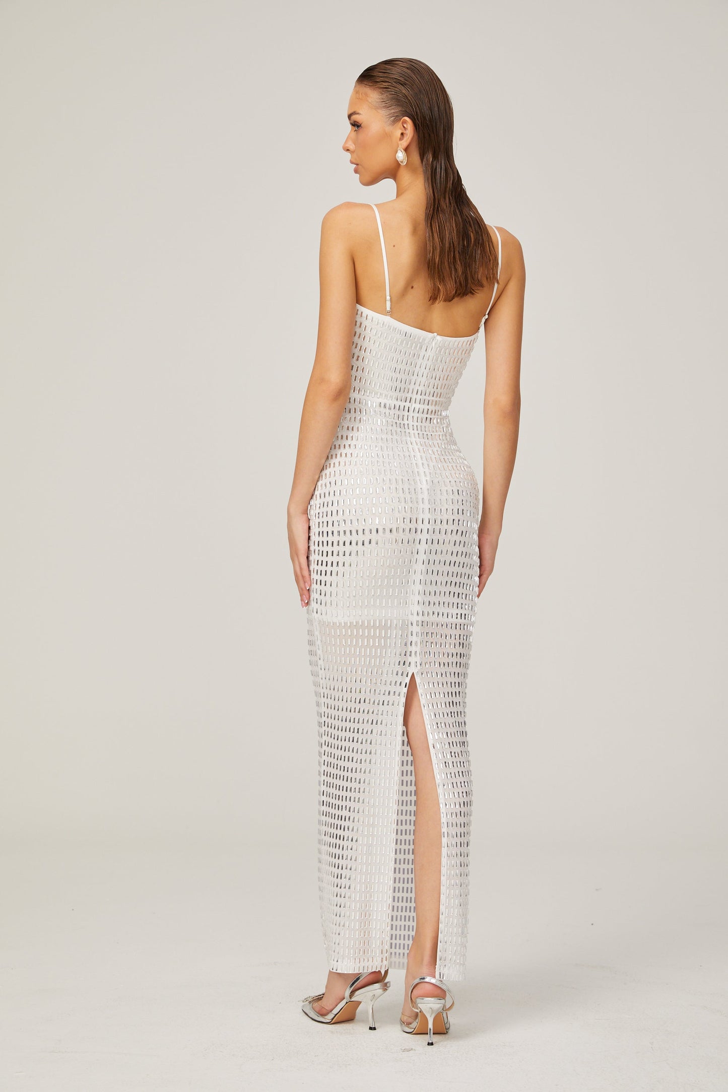 Amelina midi elbise