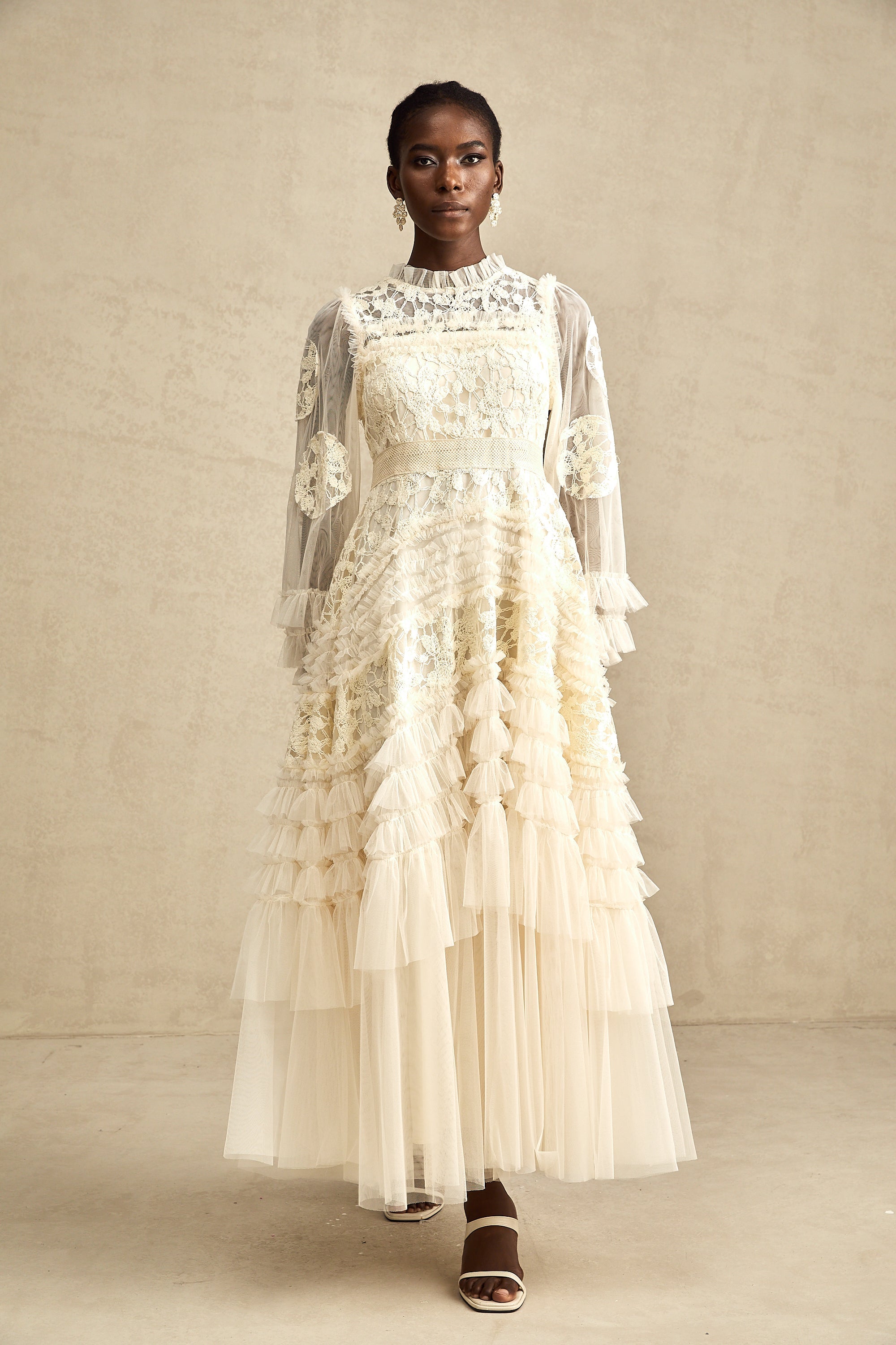 Capucine maksi elbise