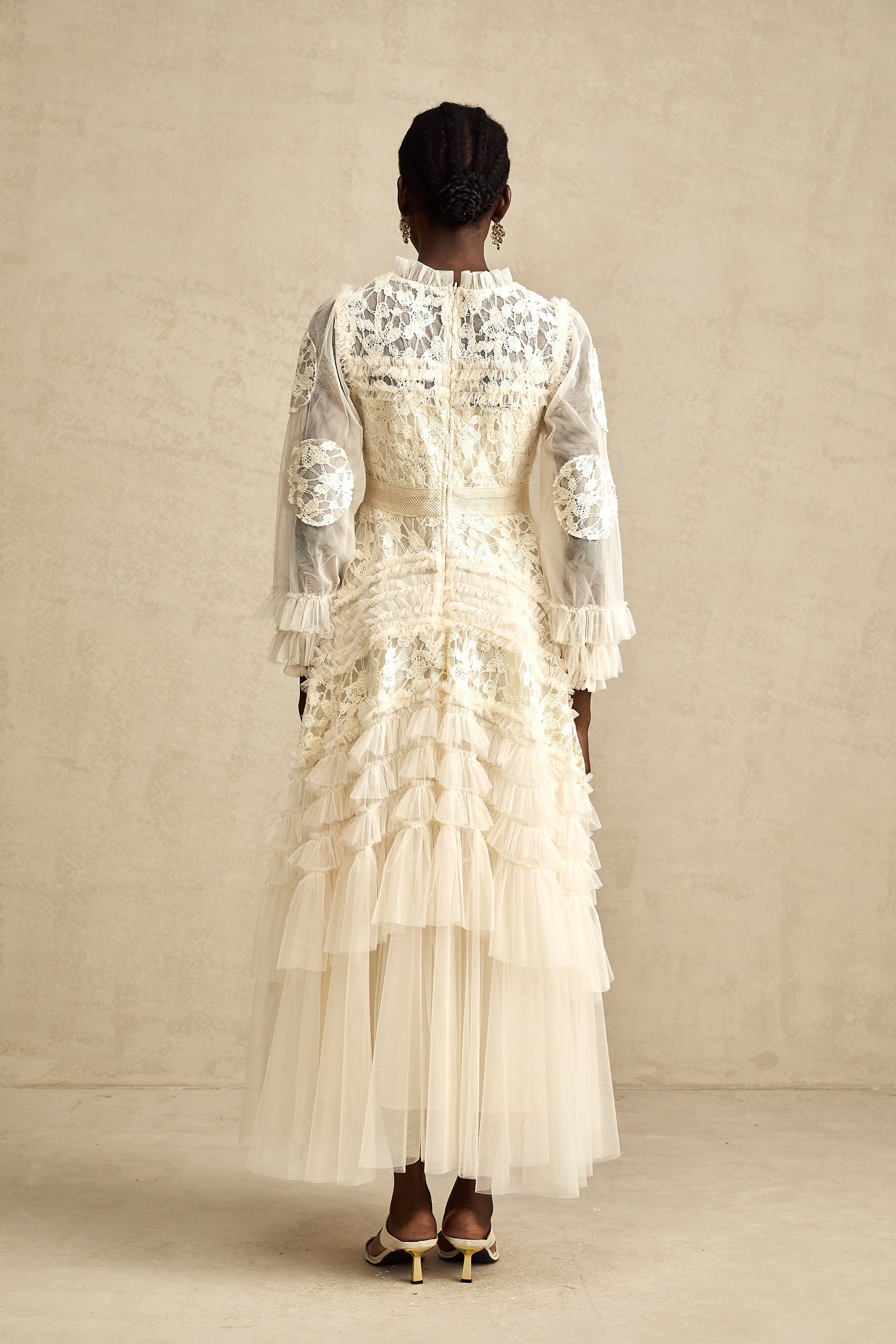 Capucine maksi elbise