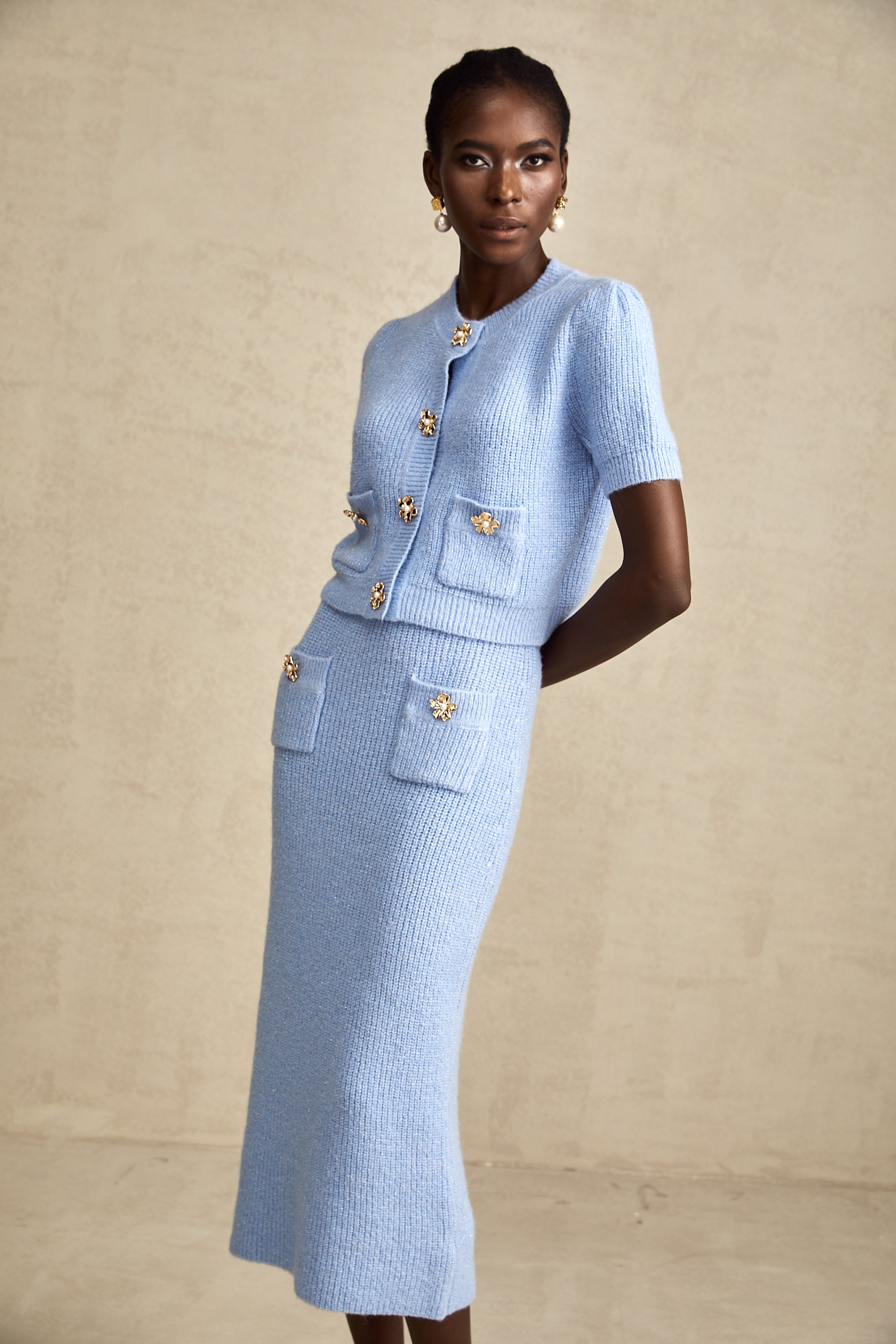 Chantal top ve etek takım