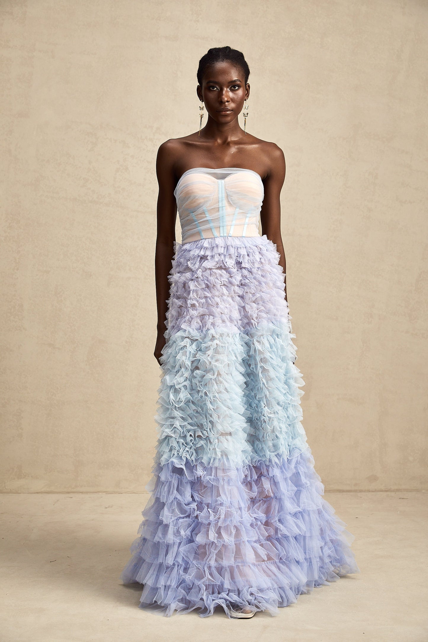 Clarisse maksi elbise