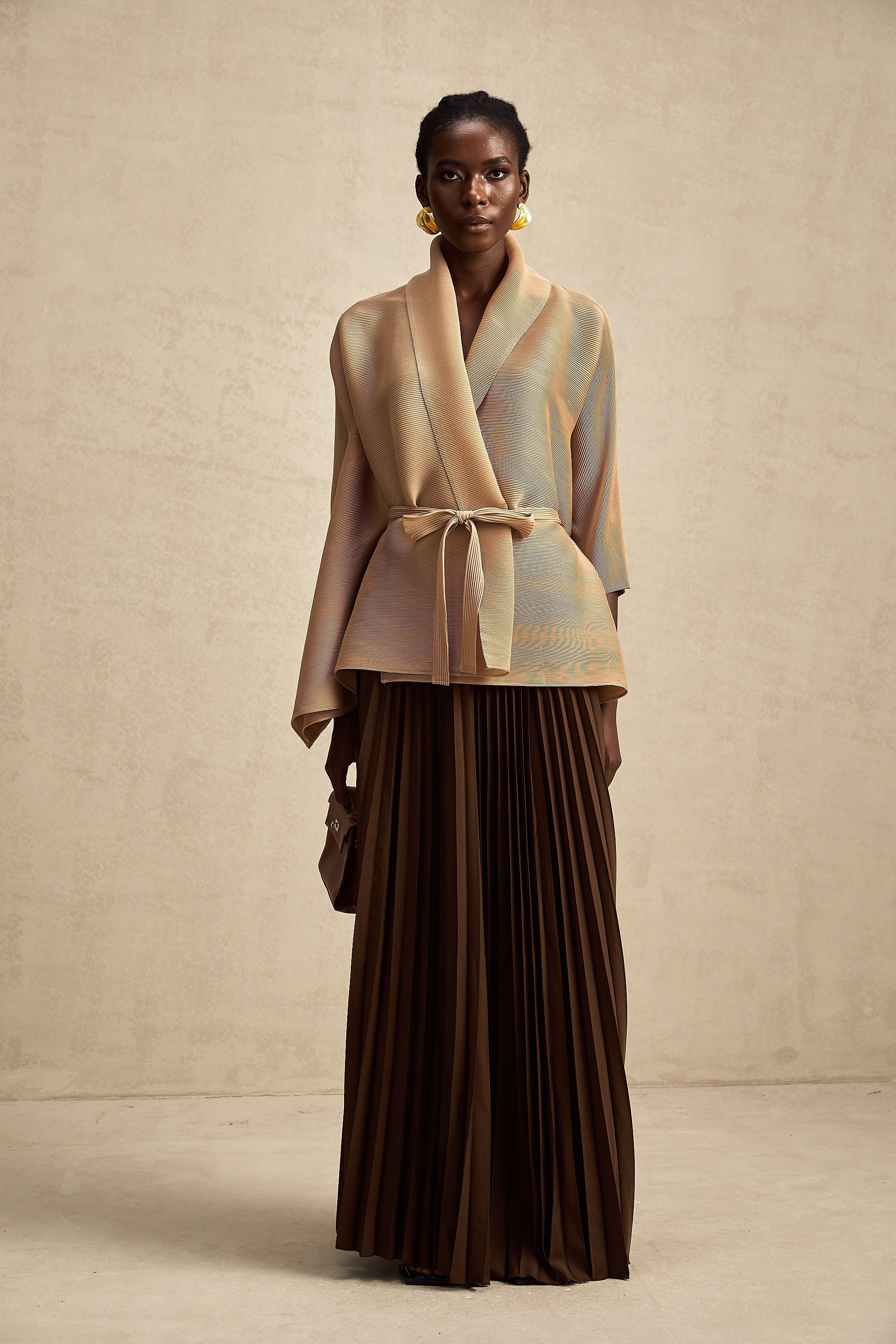 Pilili Üst Ve Etek Takım