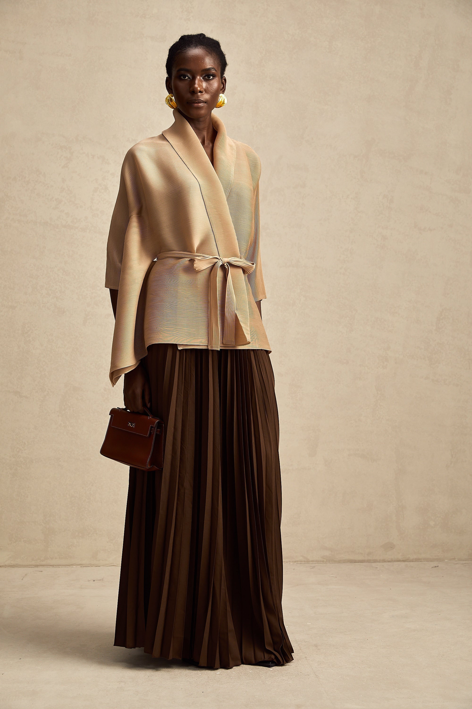 Pilili Üst Ve Etek Takım