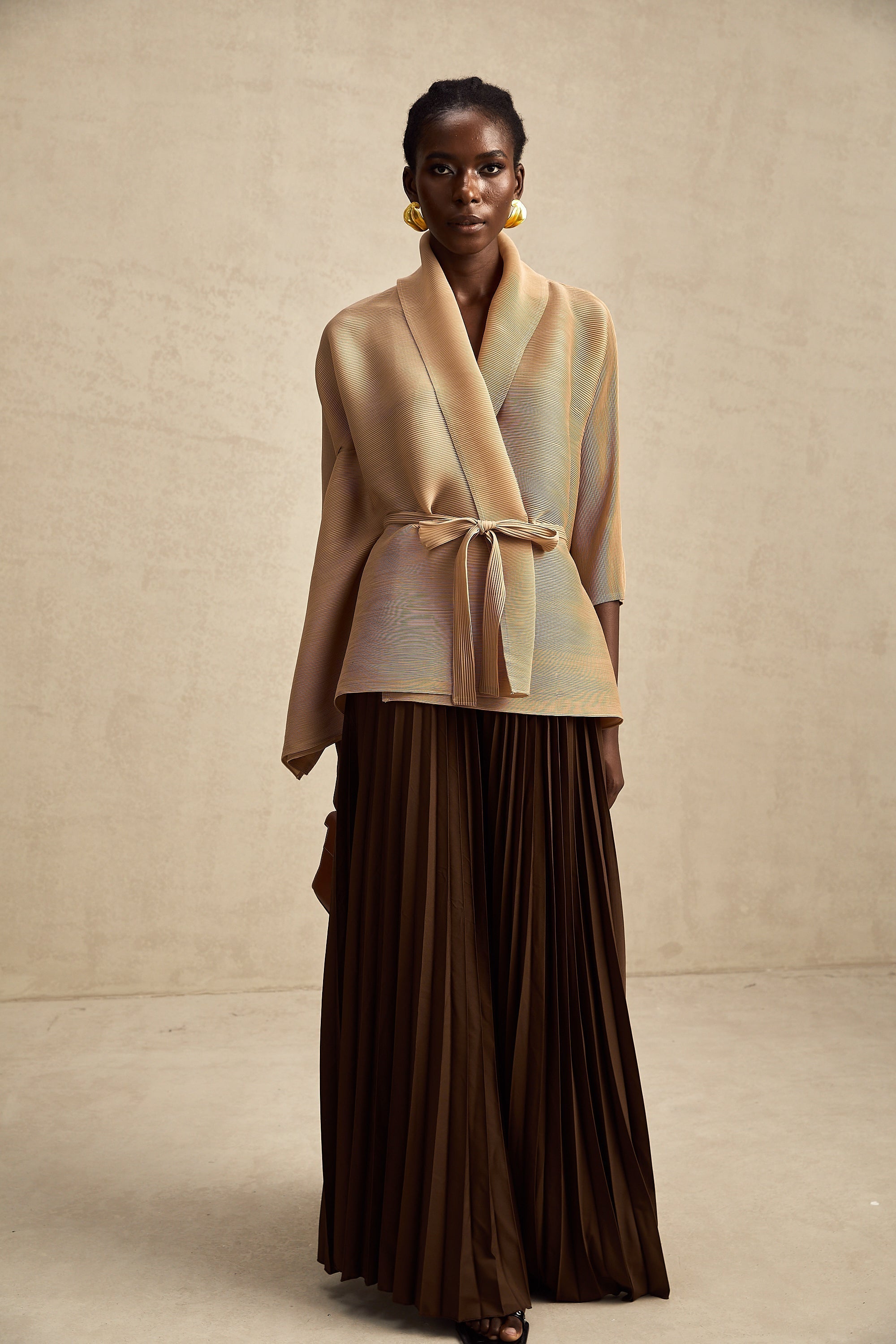 Pilili Üst Ve Etek Takım