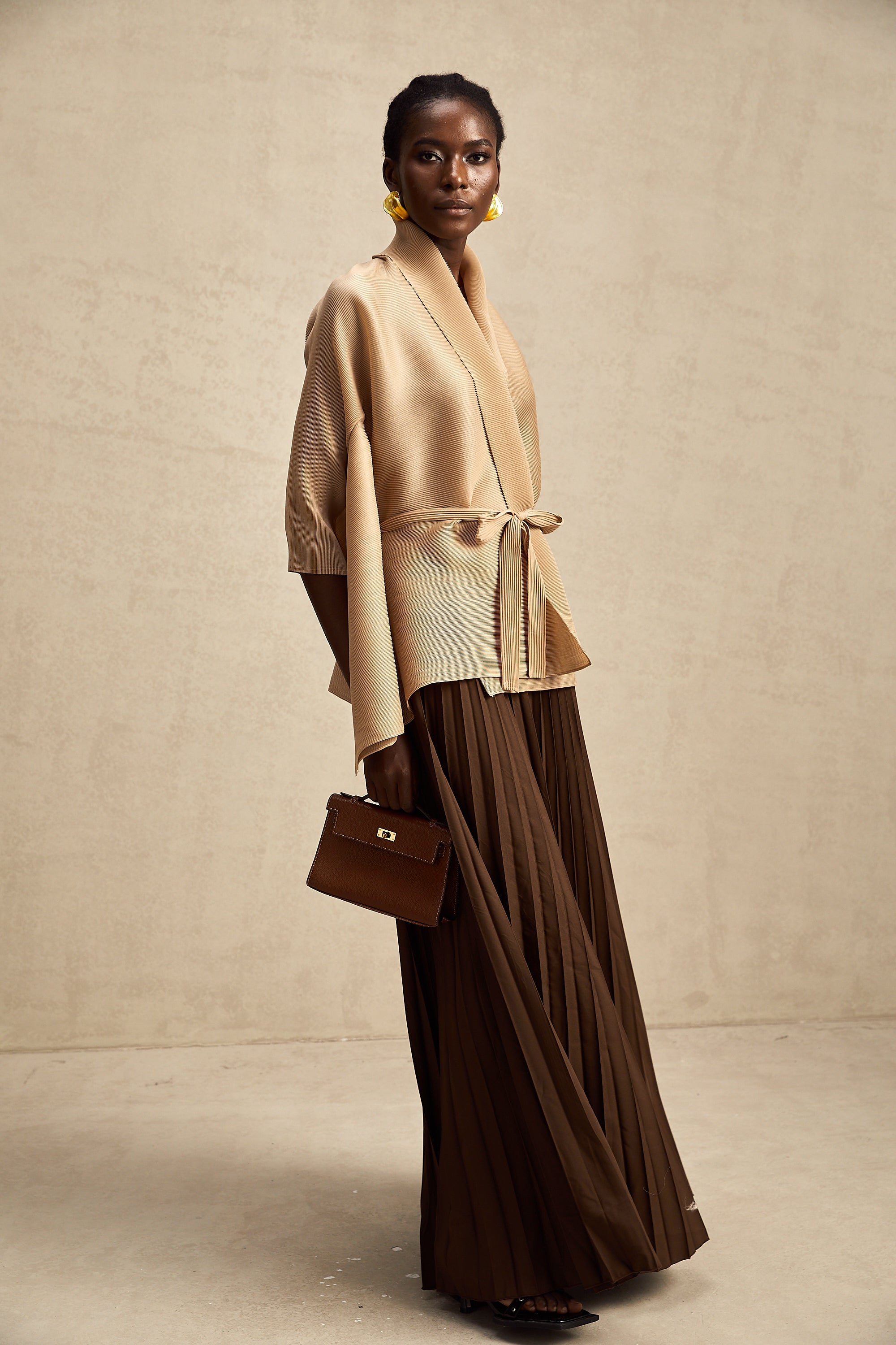 Pilili Üst Ve Etek Takım