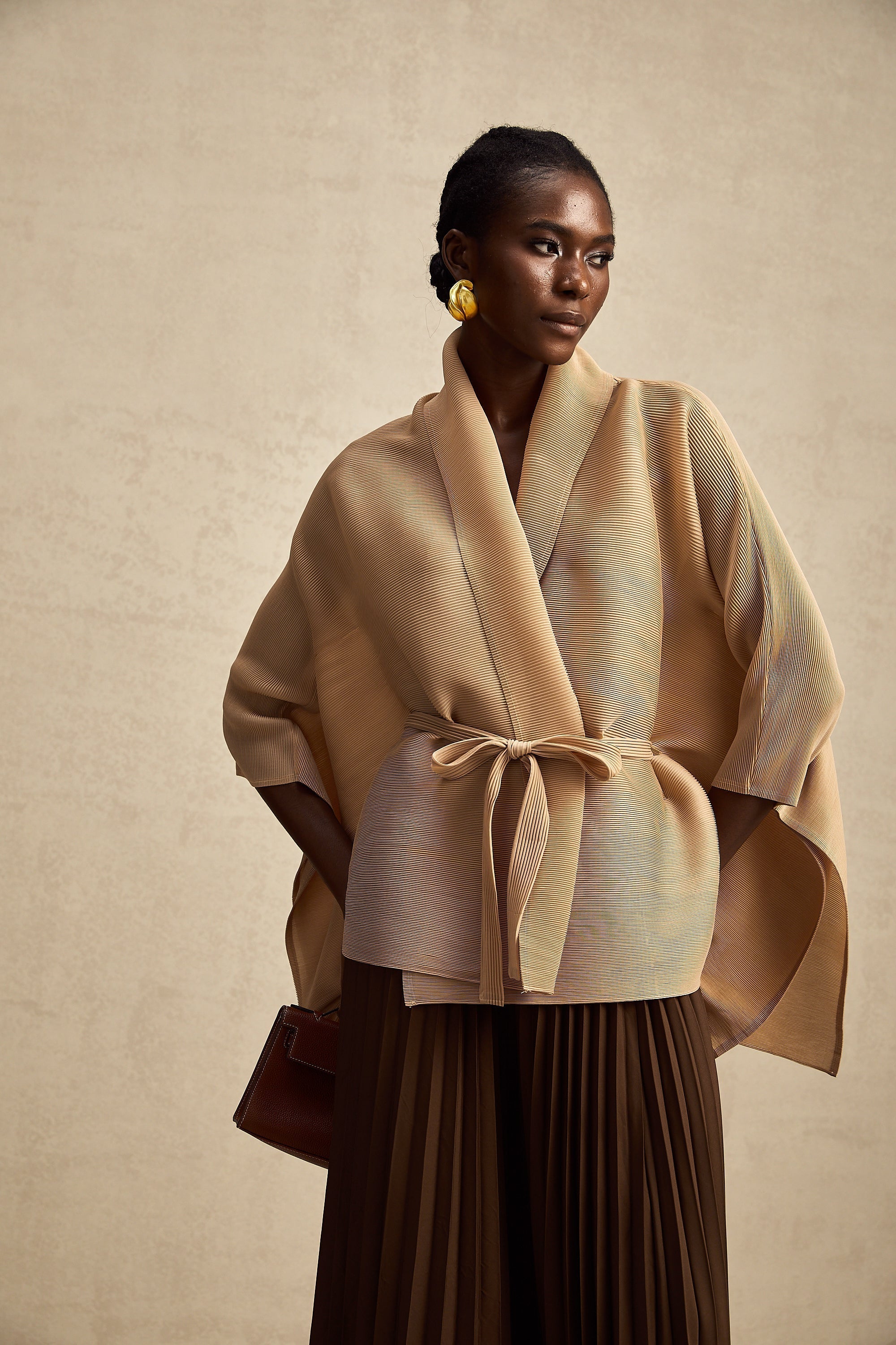 Pilili Üst Ve Etek Takım