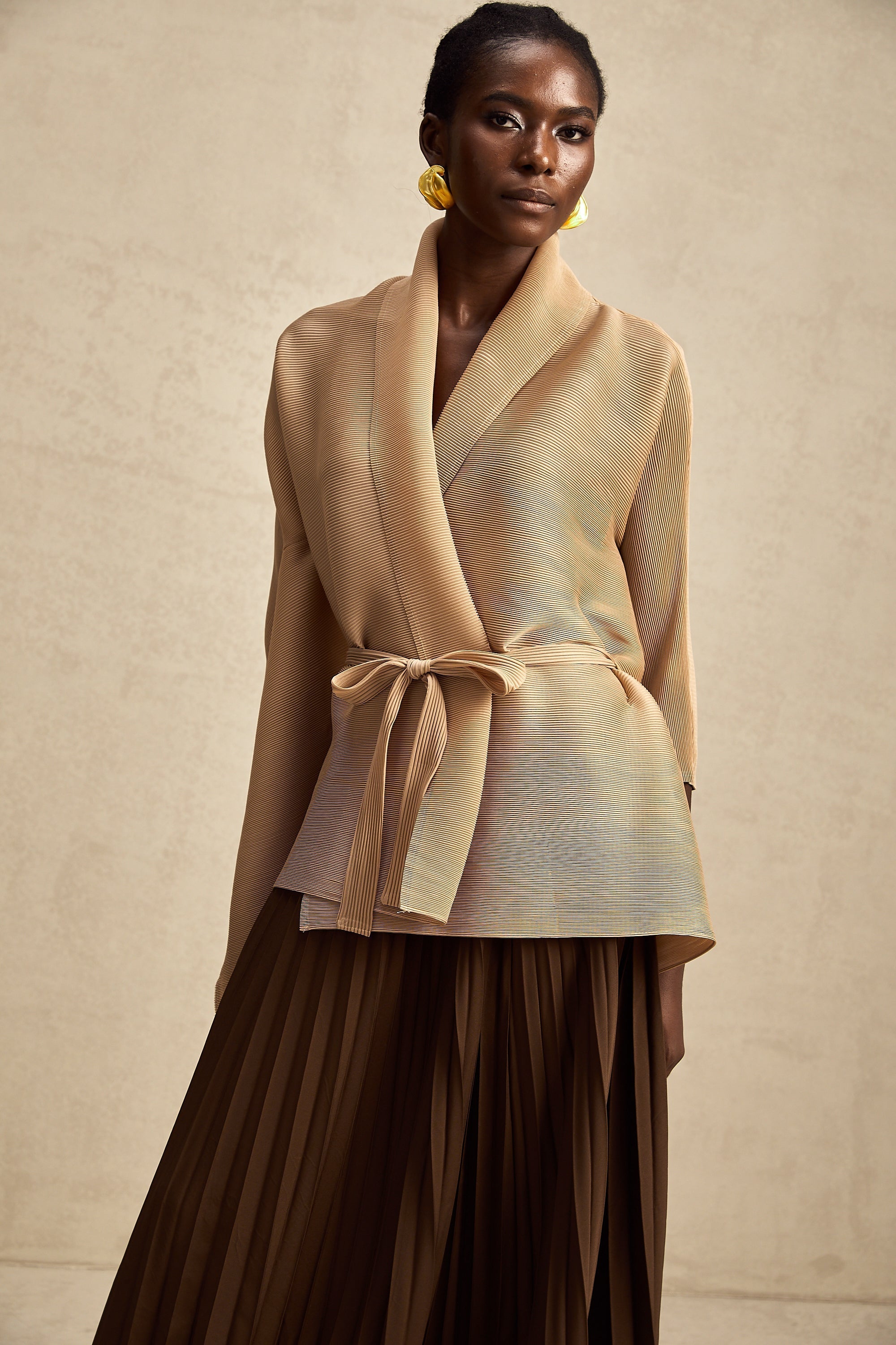 Pilili Üst Ve Etek Takım