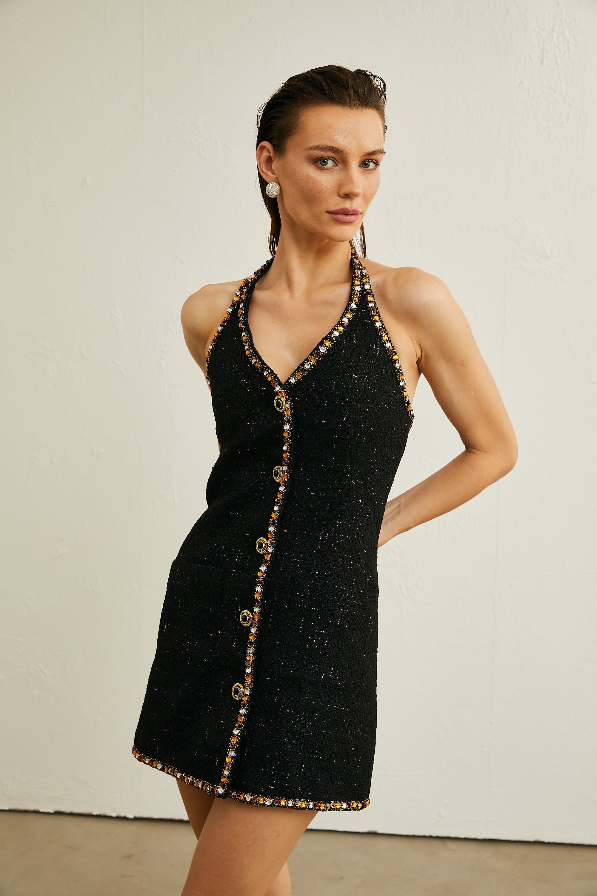 Tüvit Hırka Ve Elbise Takım