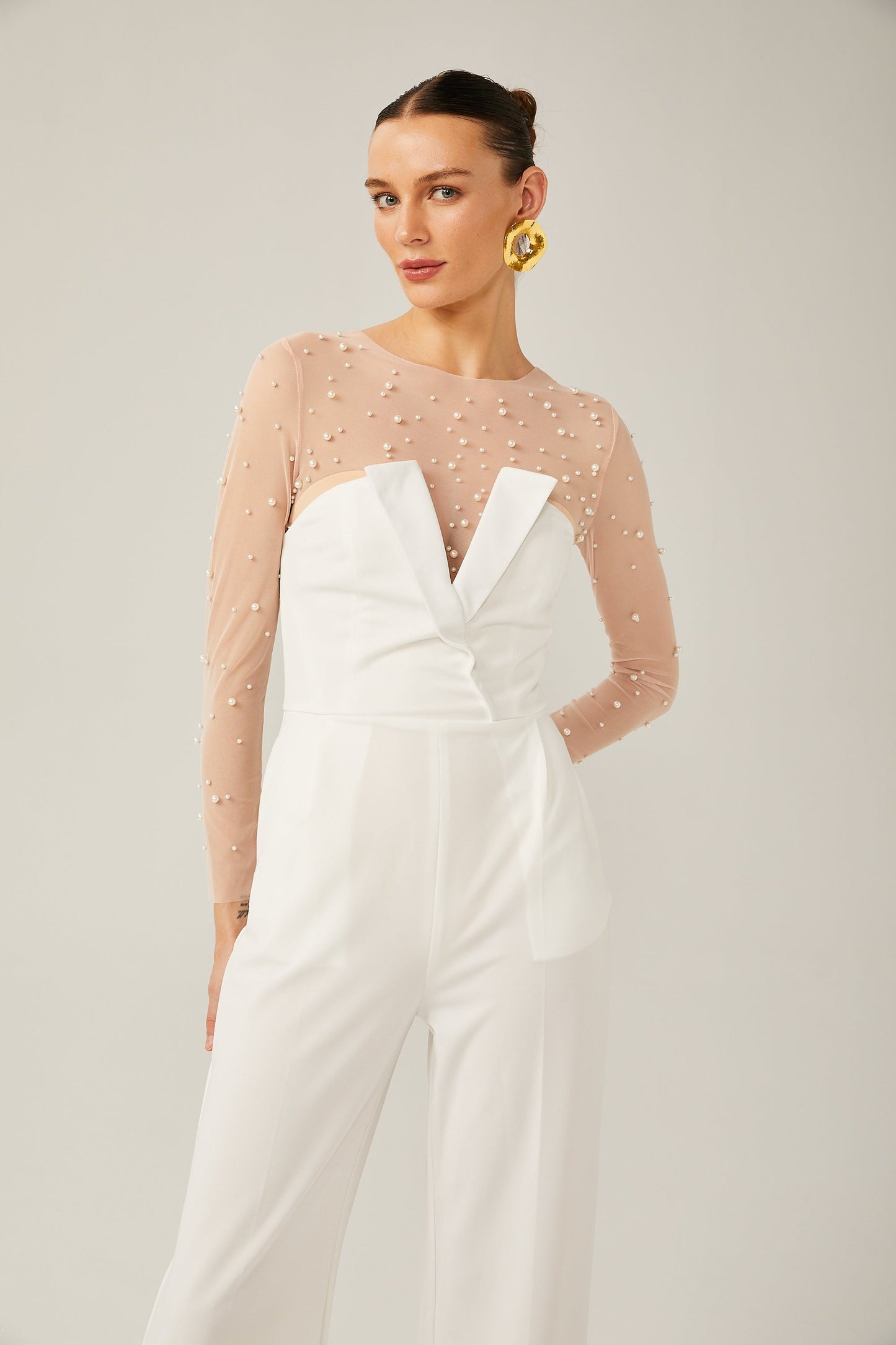 Xanthe bodysuit ve tulum takım