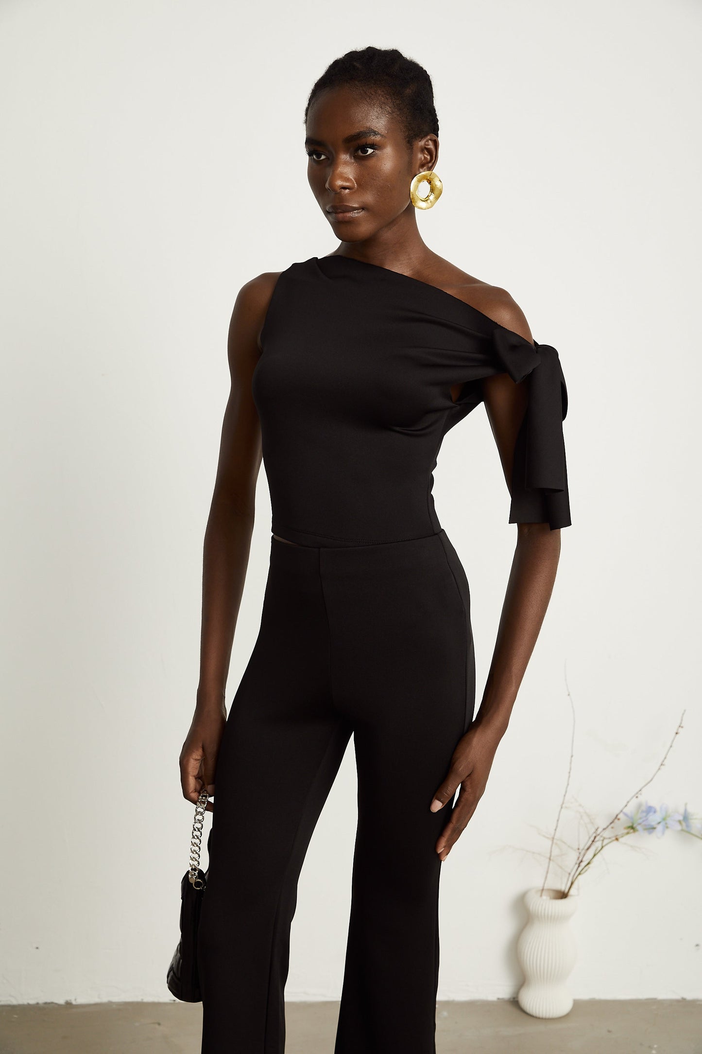 Clotilde top ve pantolon takım