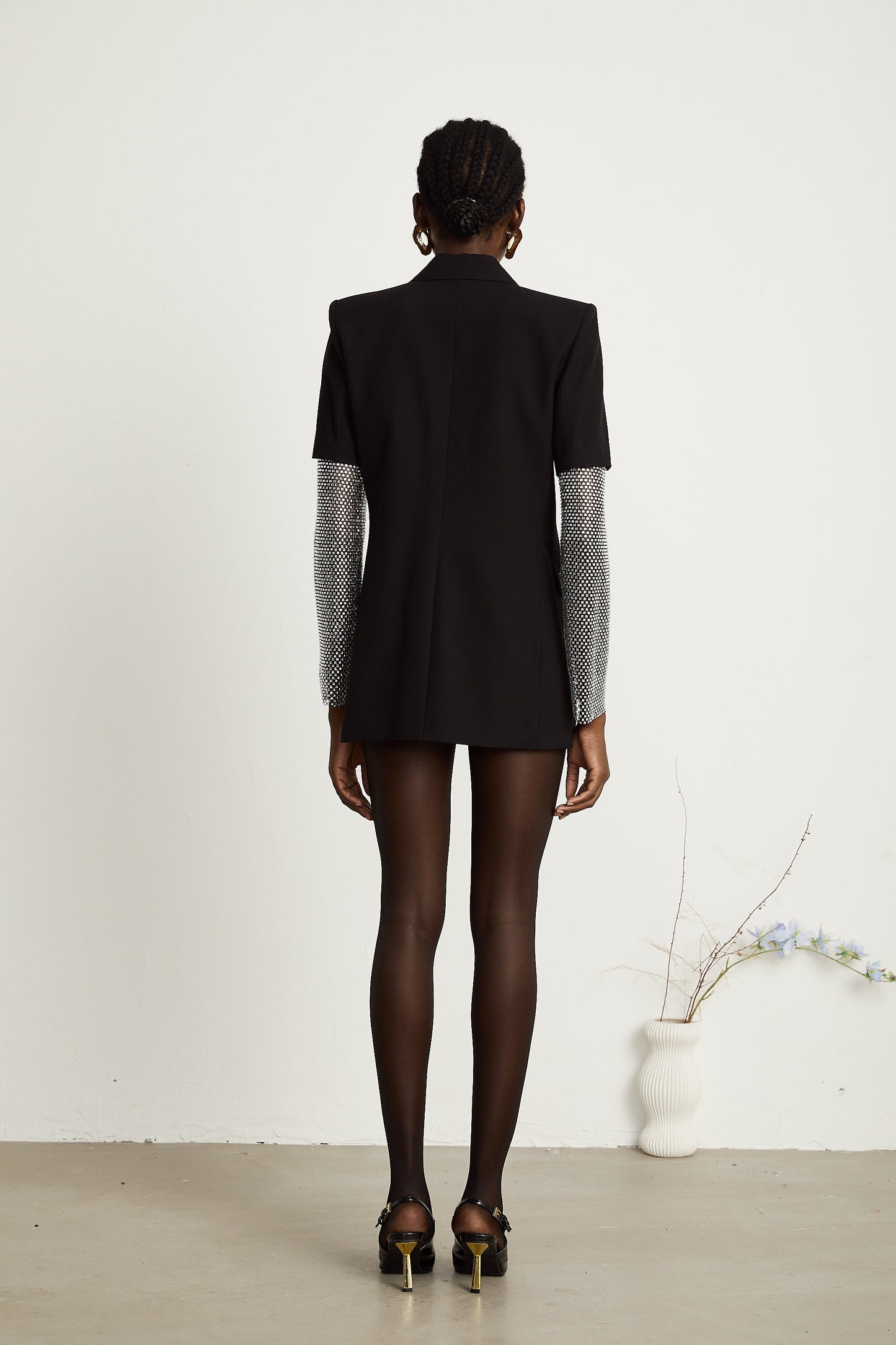 Lucille kristal blazer ceket