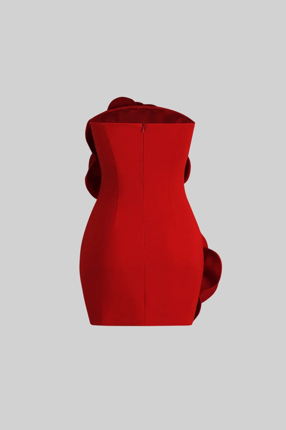 Çiçek Desenli Mini Elbise