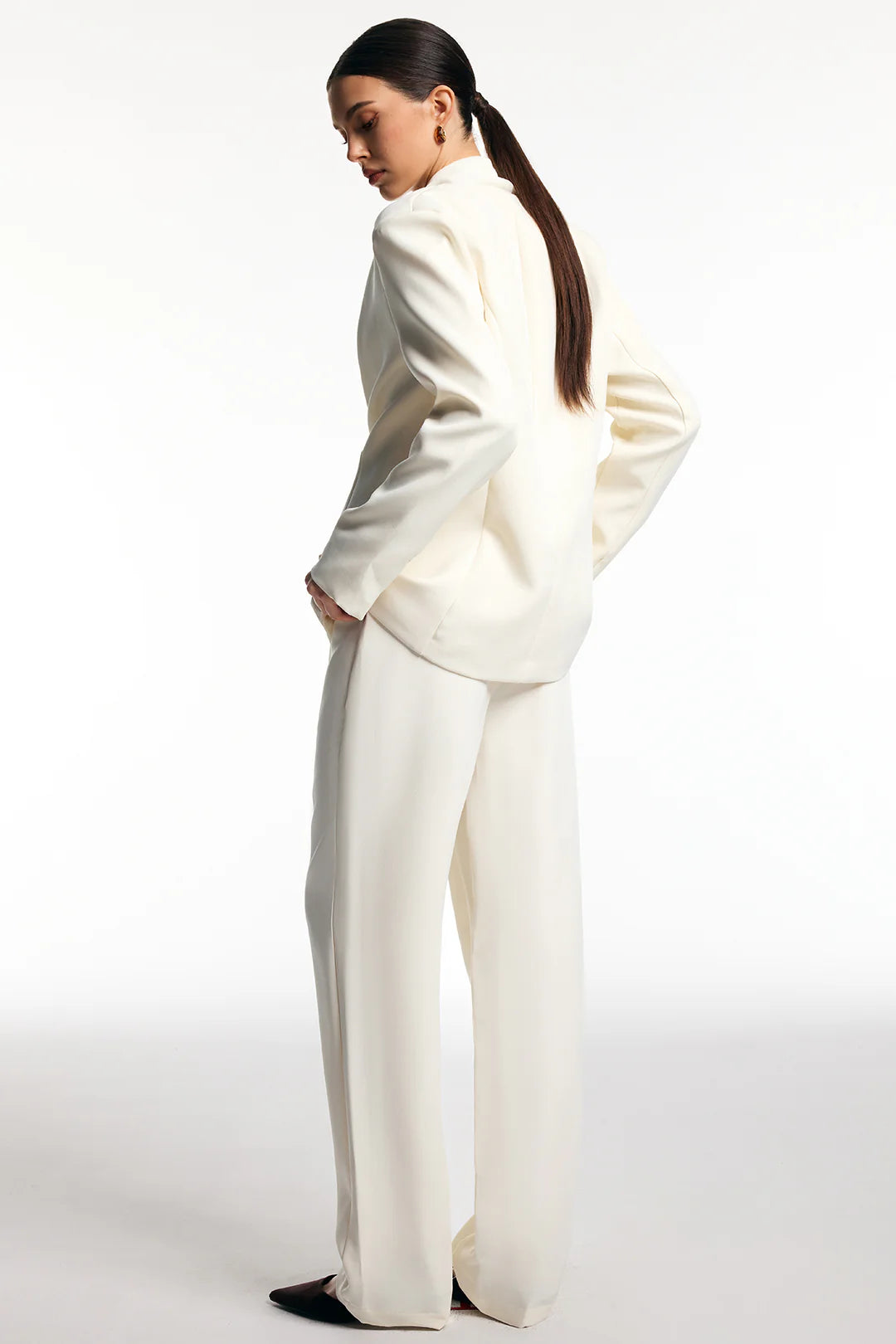 Cepli Düz Paça Pantolon