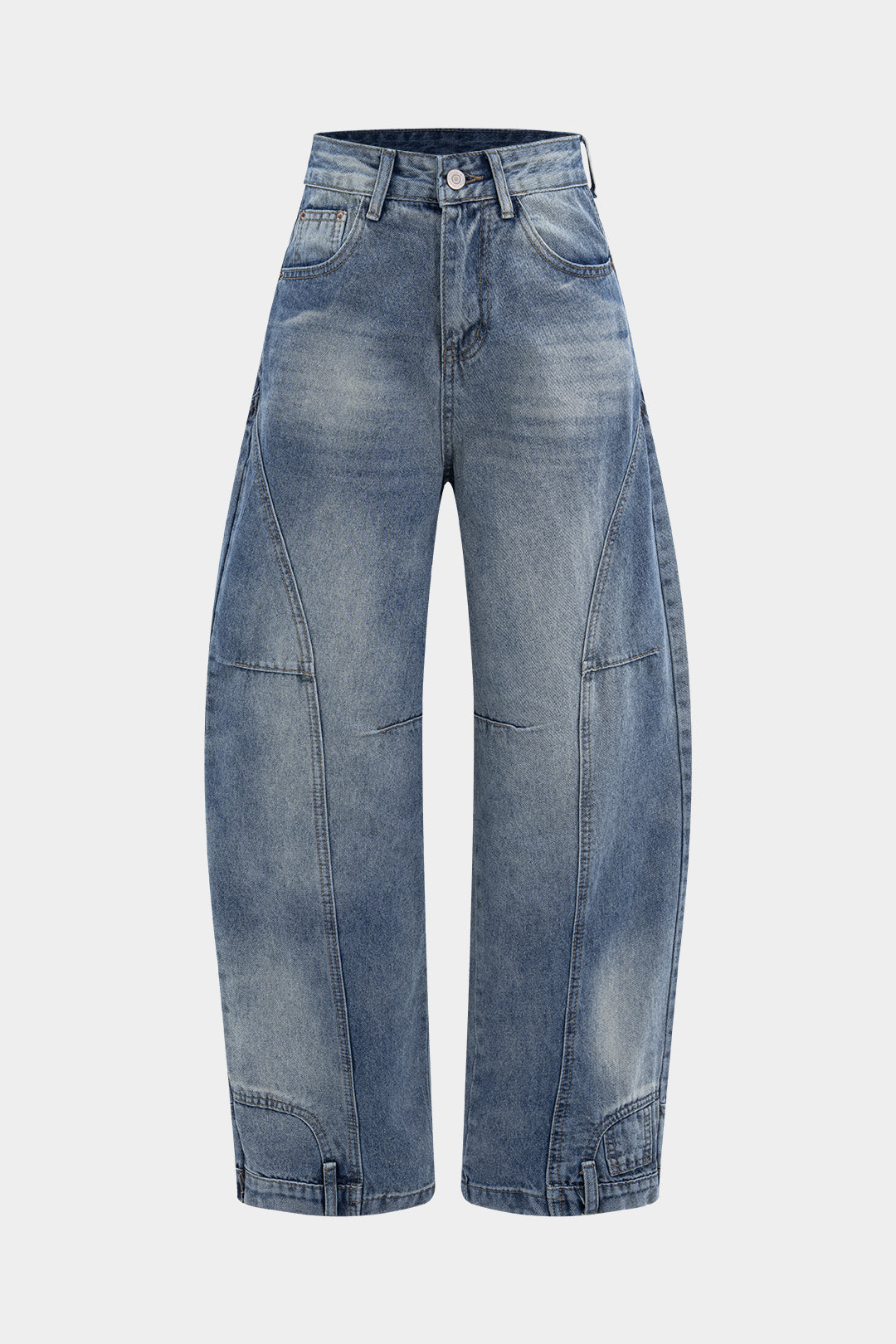 Denim Barrel Pantolon Jean