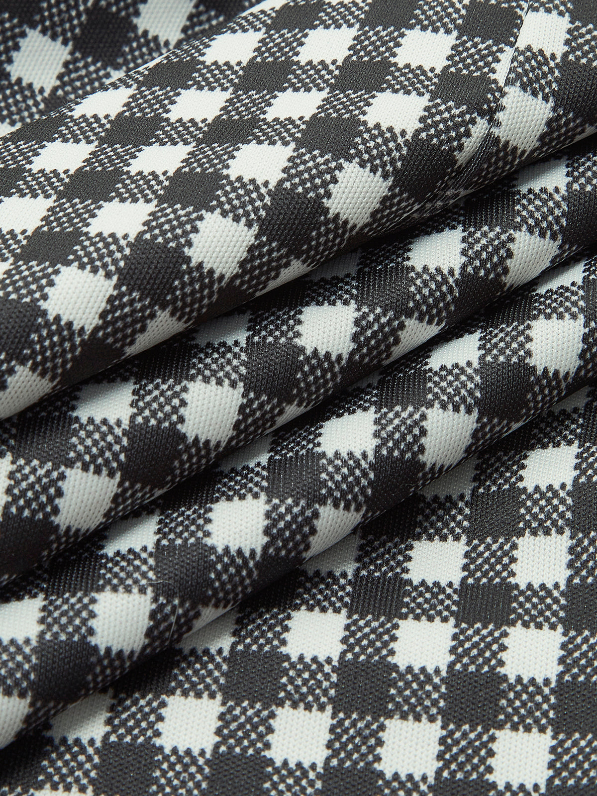 Ekose Askılı Mini Elbise