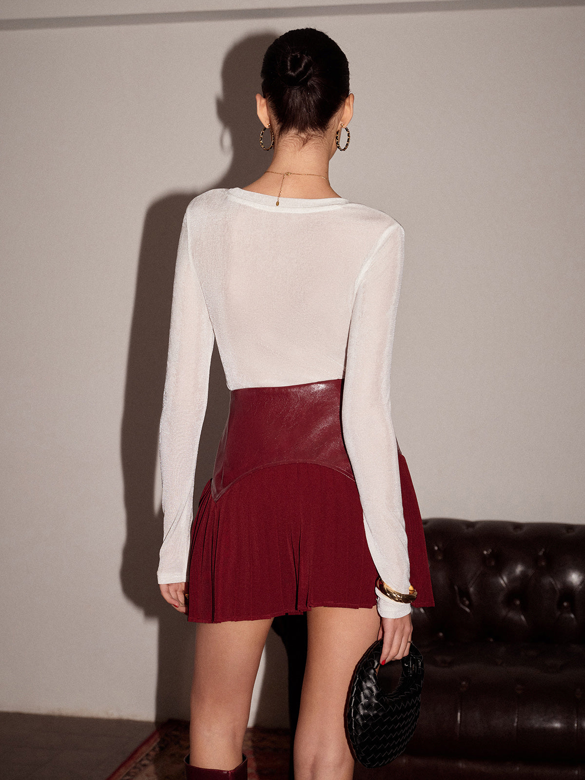 Fırfırlı Mini Etek