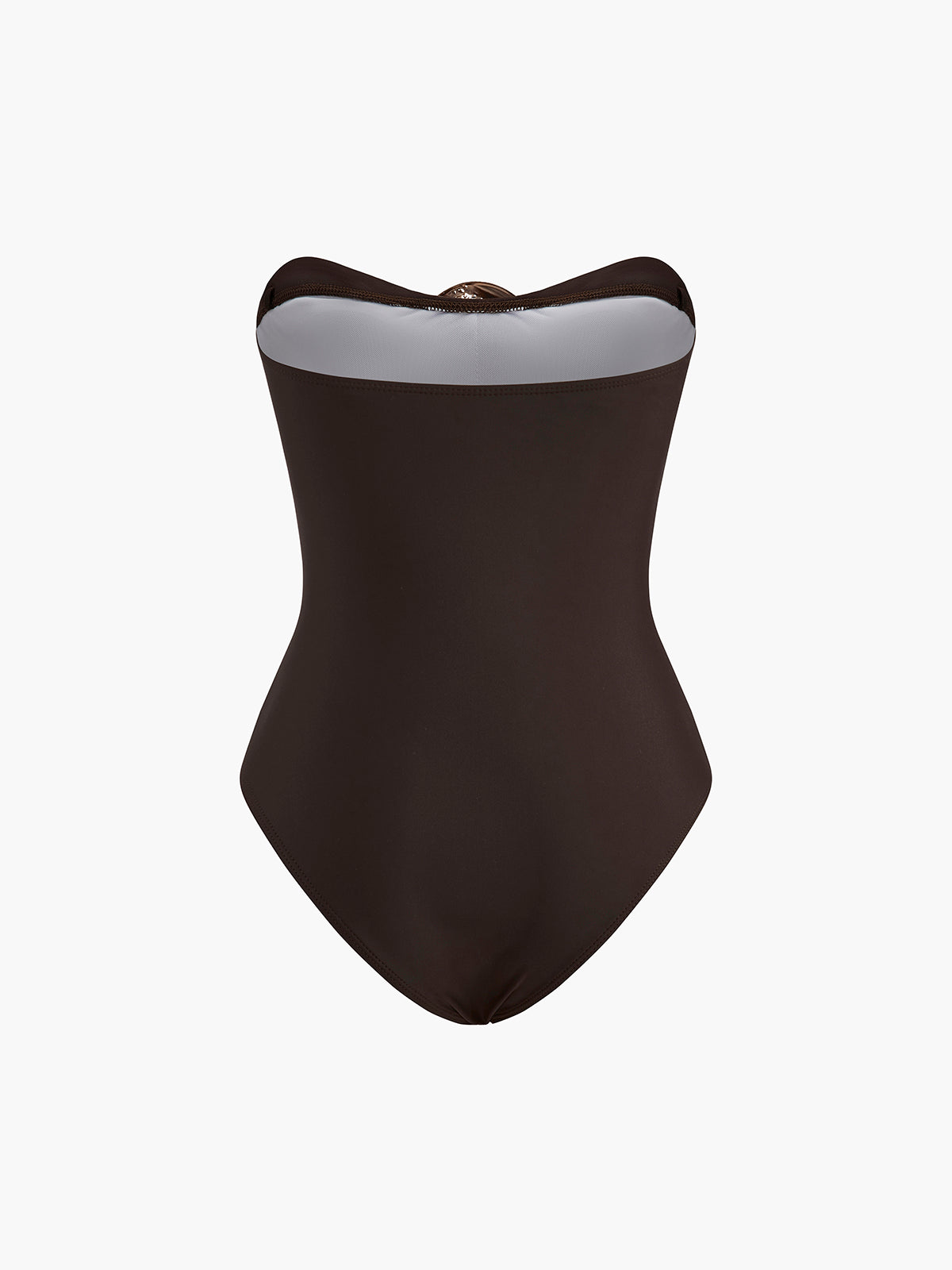 Detaylı Büküm Ön Tek Parça Mayo