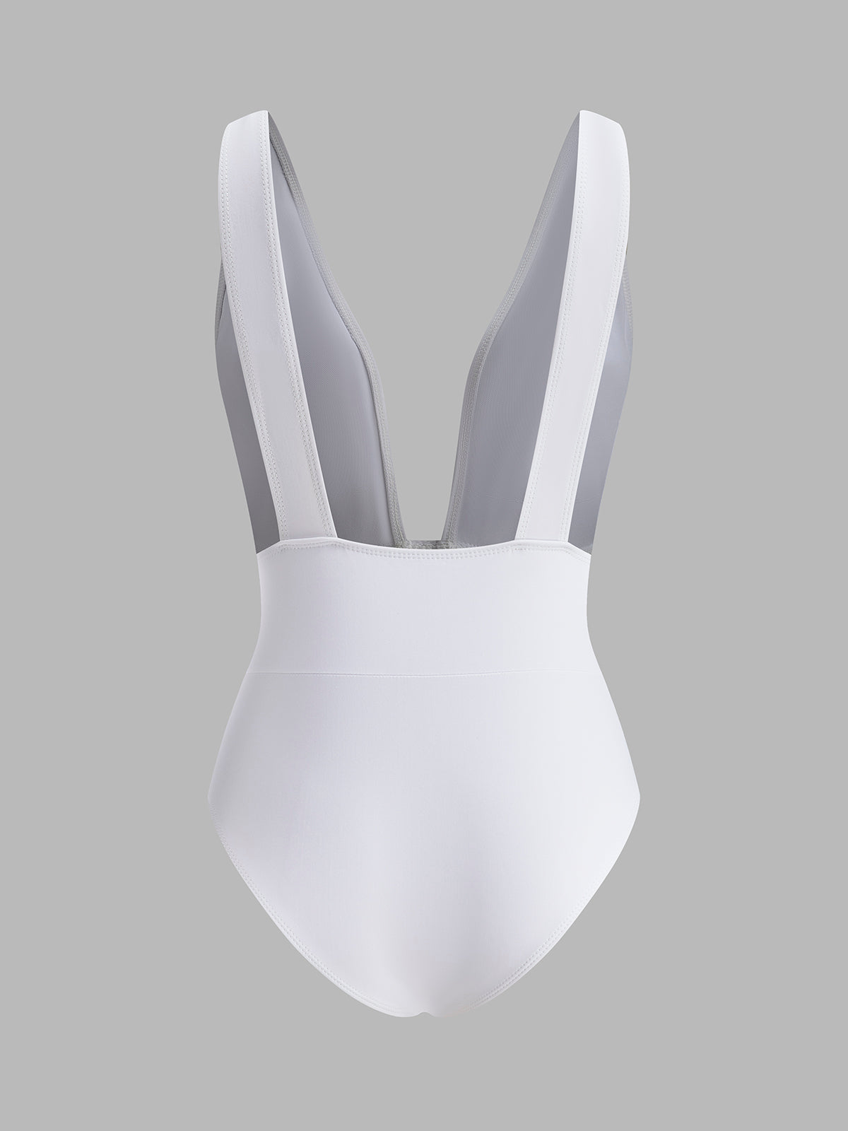 Derin V Yaka Tek Parça Mayo