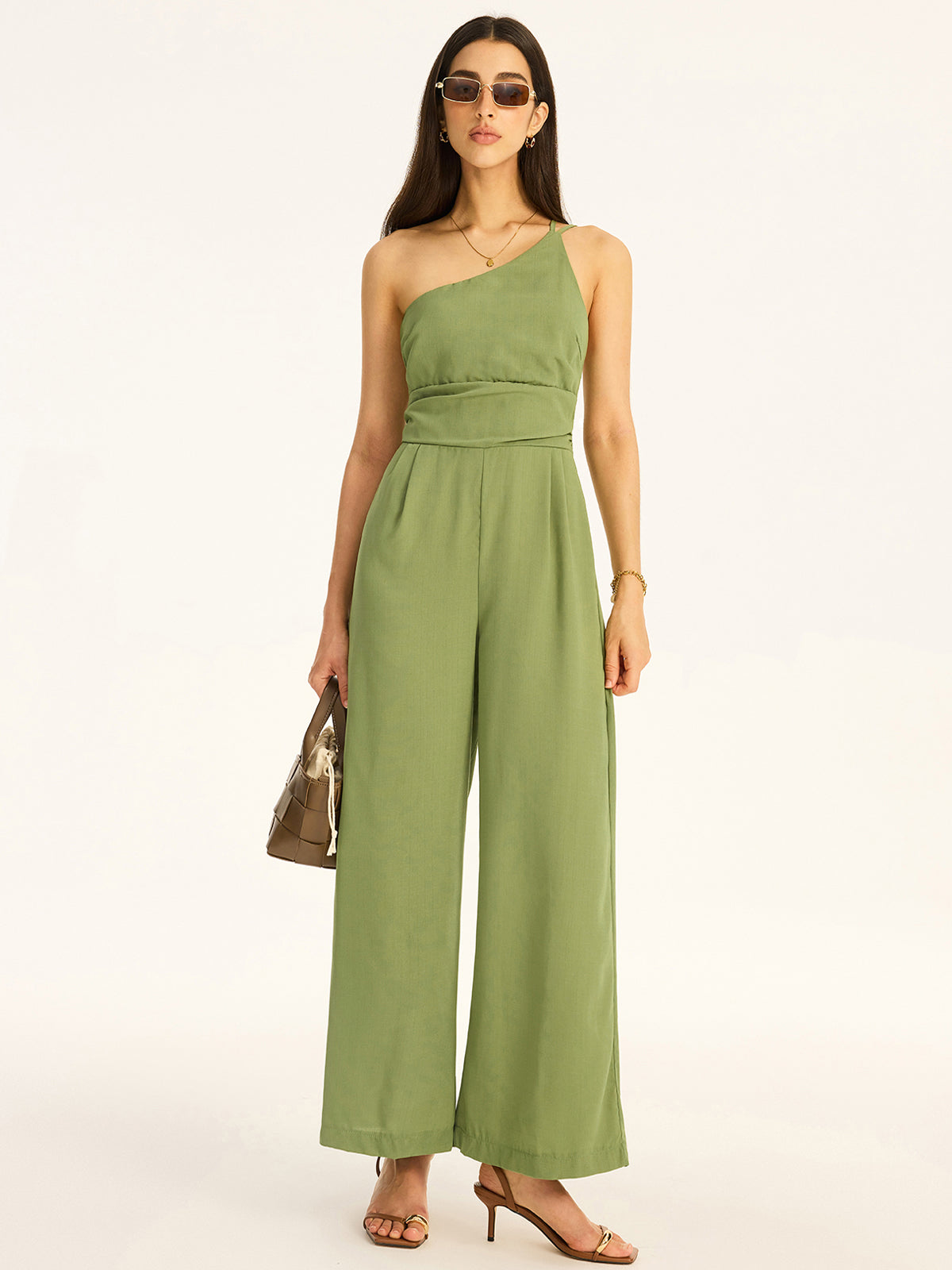 midi jumpsuit elbise