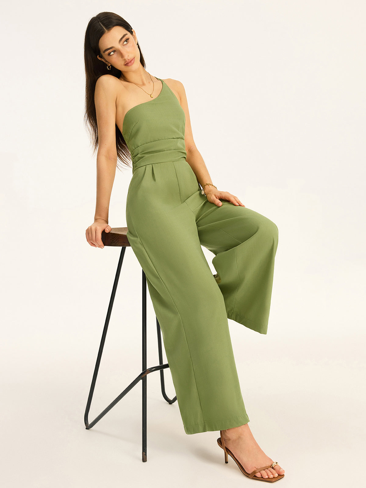 midi jumpsuit elbise
