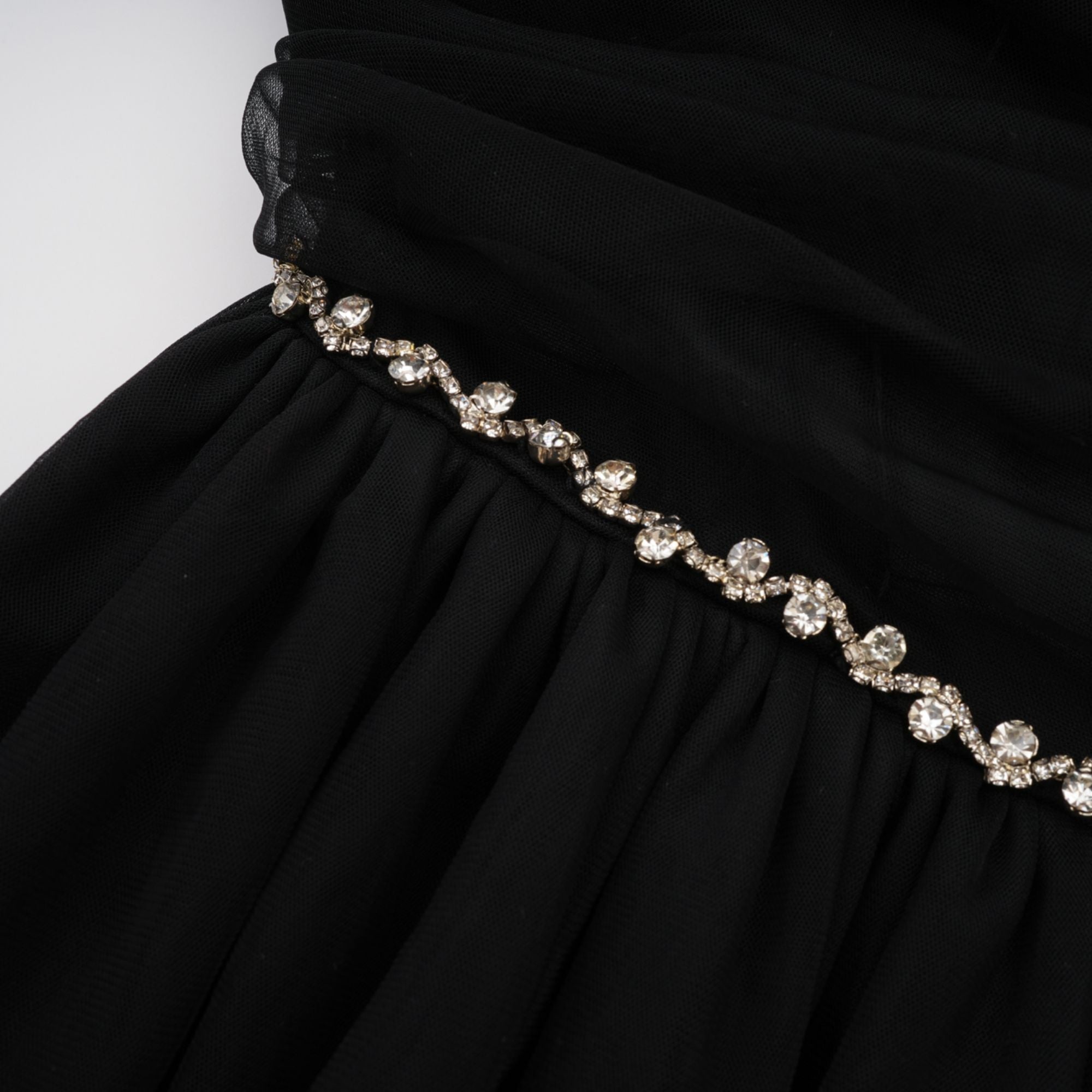 Catriona tül mini elbise