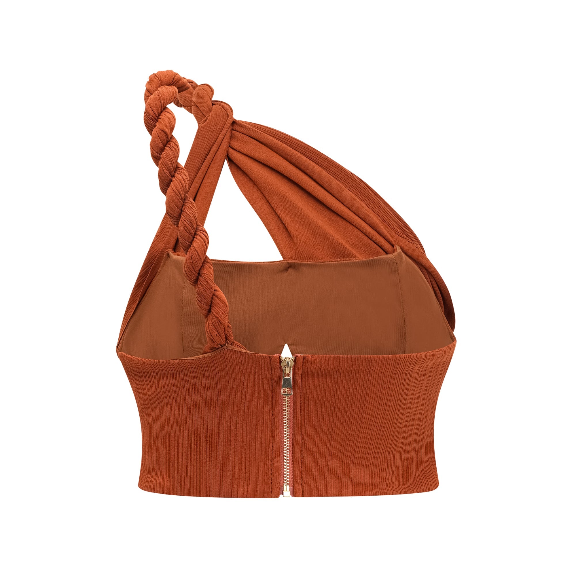 Célestine Burgu Detaylı Kesik Bluz ve Etek Takımı