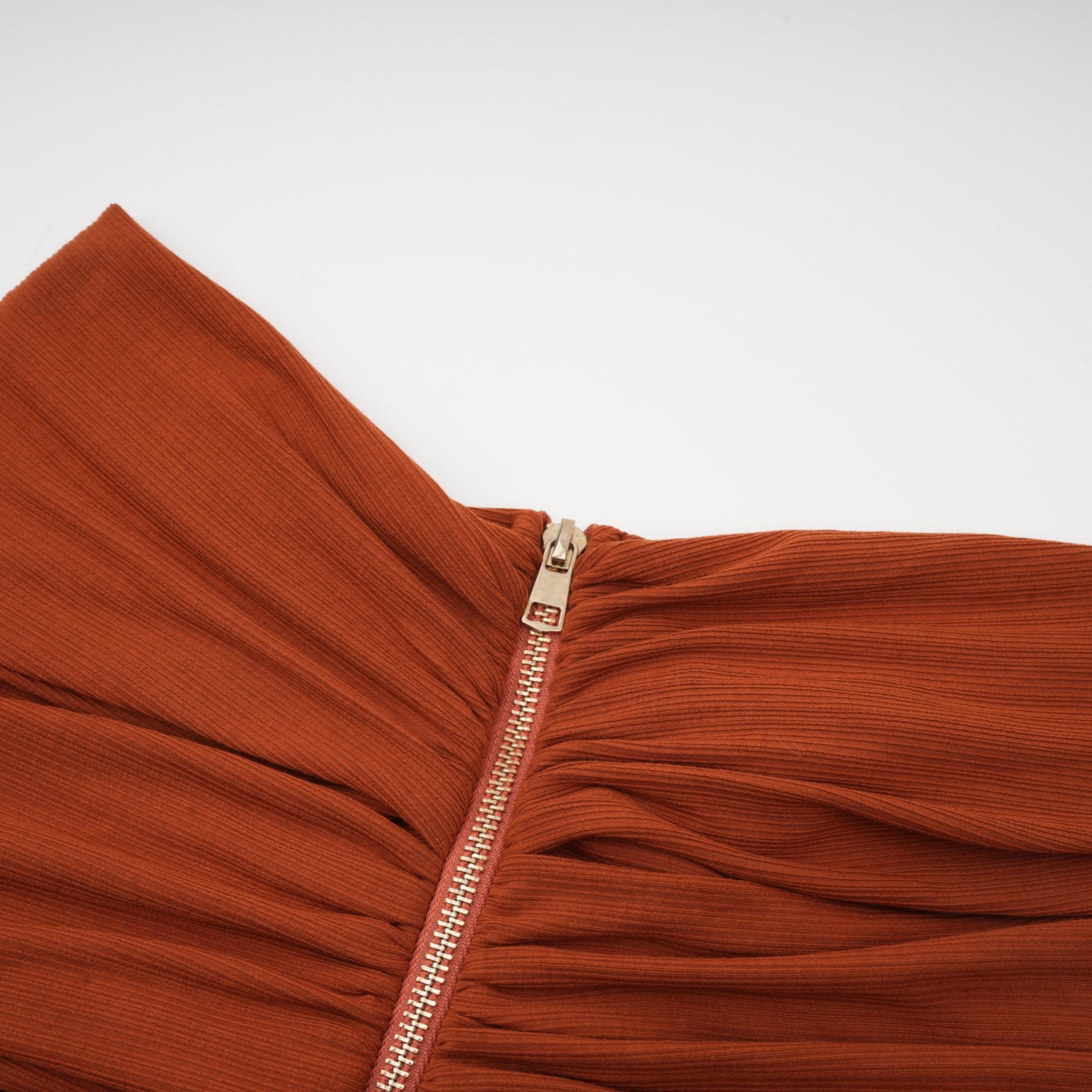 Célestine Burgu Detaylı Kesik Bluz ve Etek Takımı