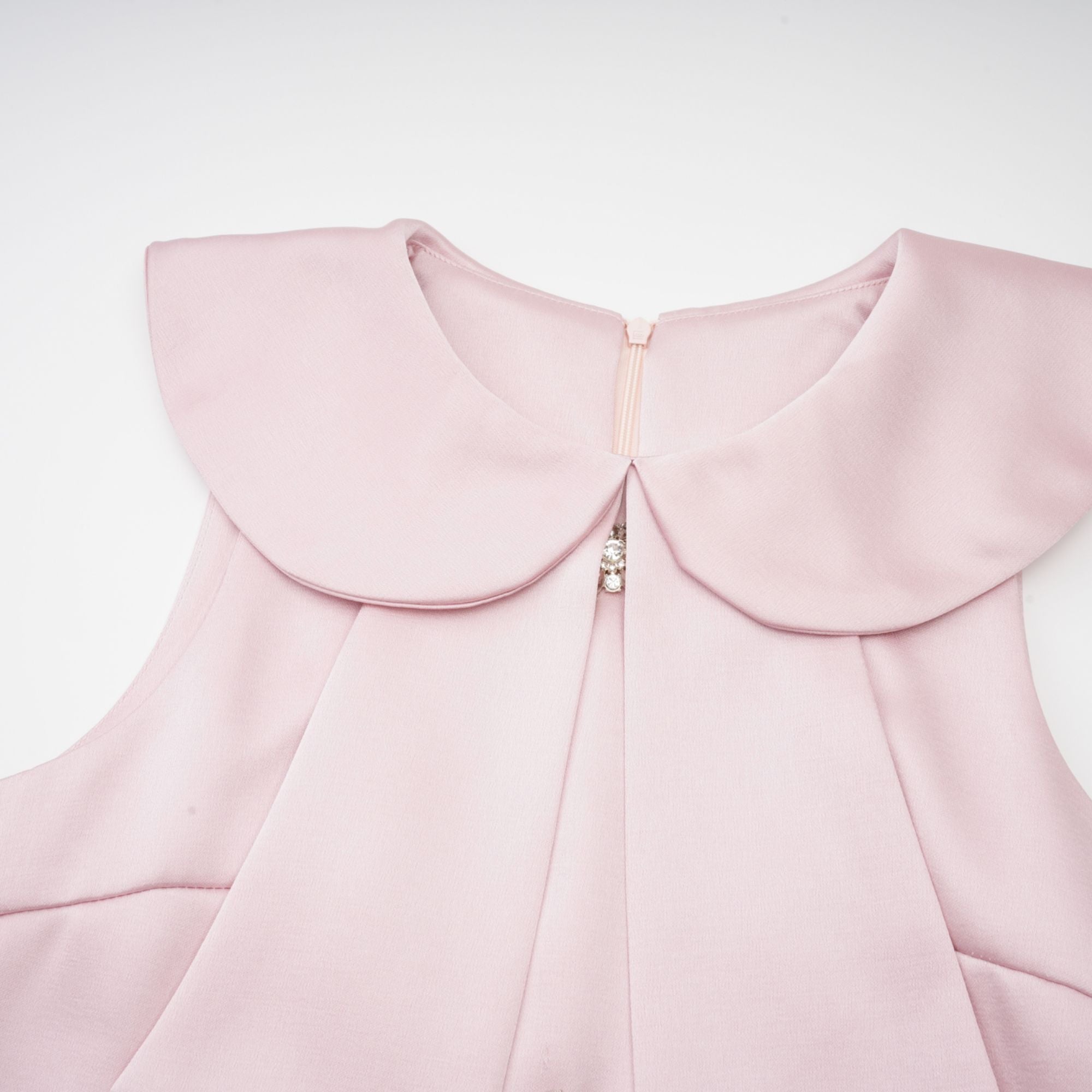 Catiana saten mini elbise