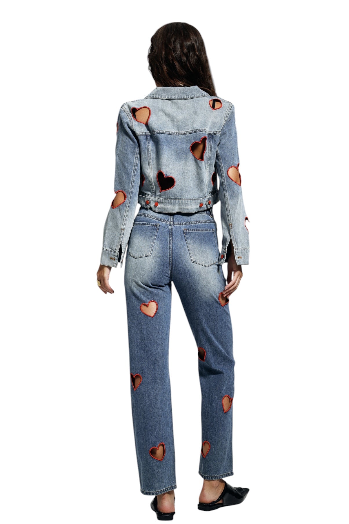 Kesik Detaylı Jean