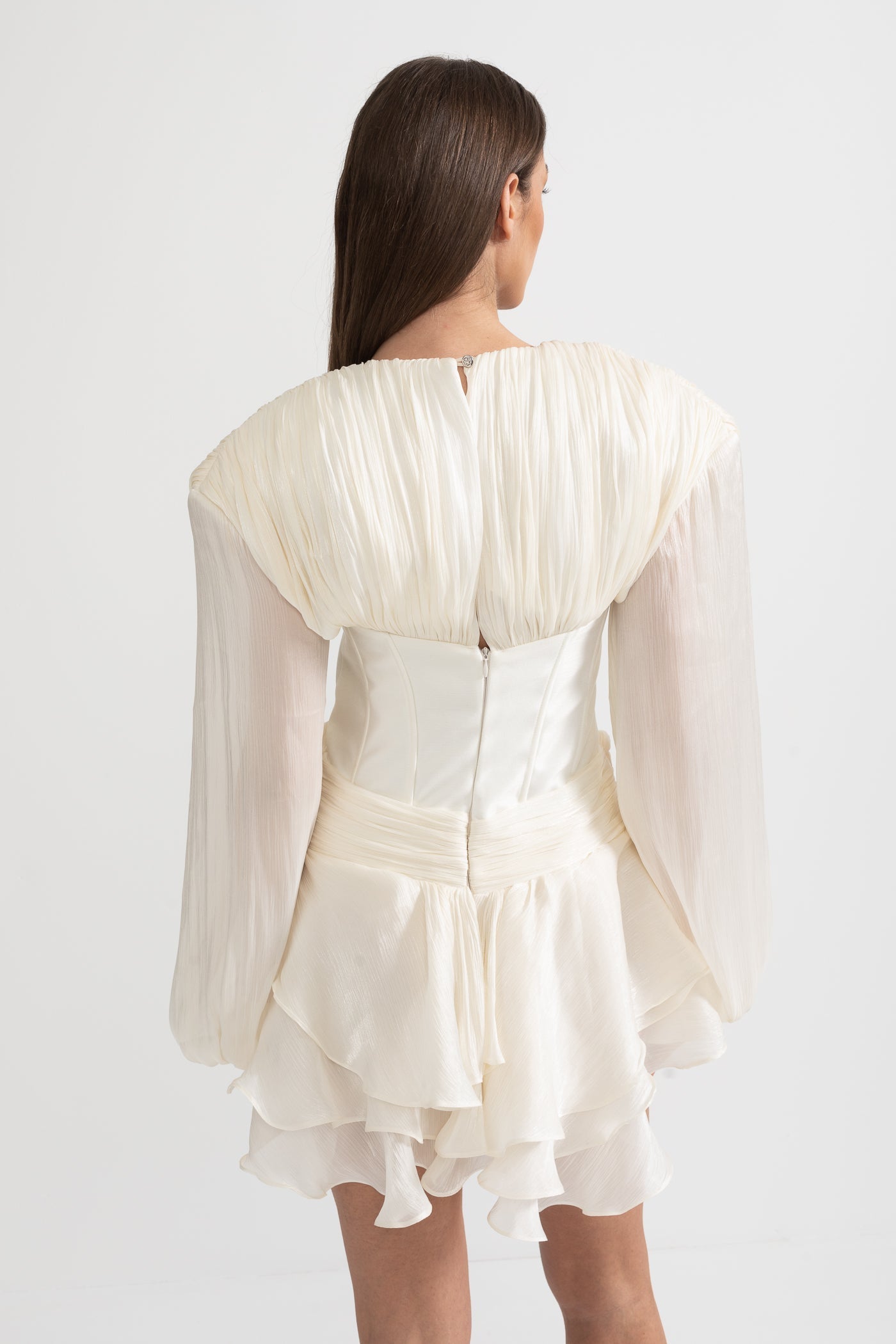 Kabarık Mini Elbise