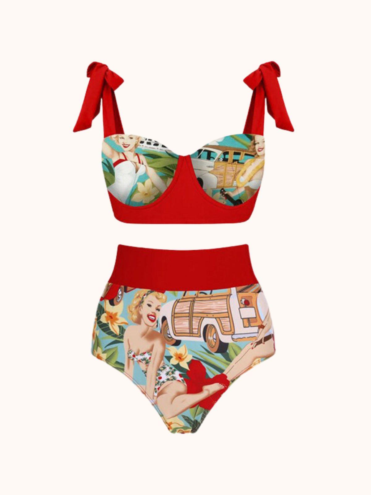 Rosemary Bikini ve Mayo Eteği Pareo Takım