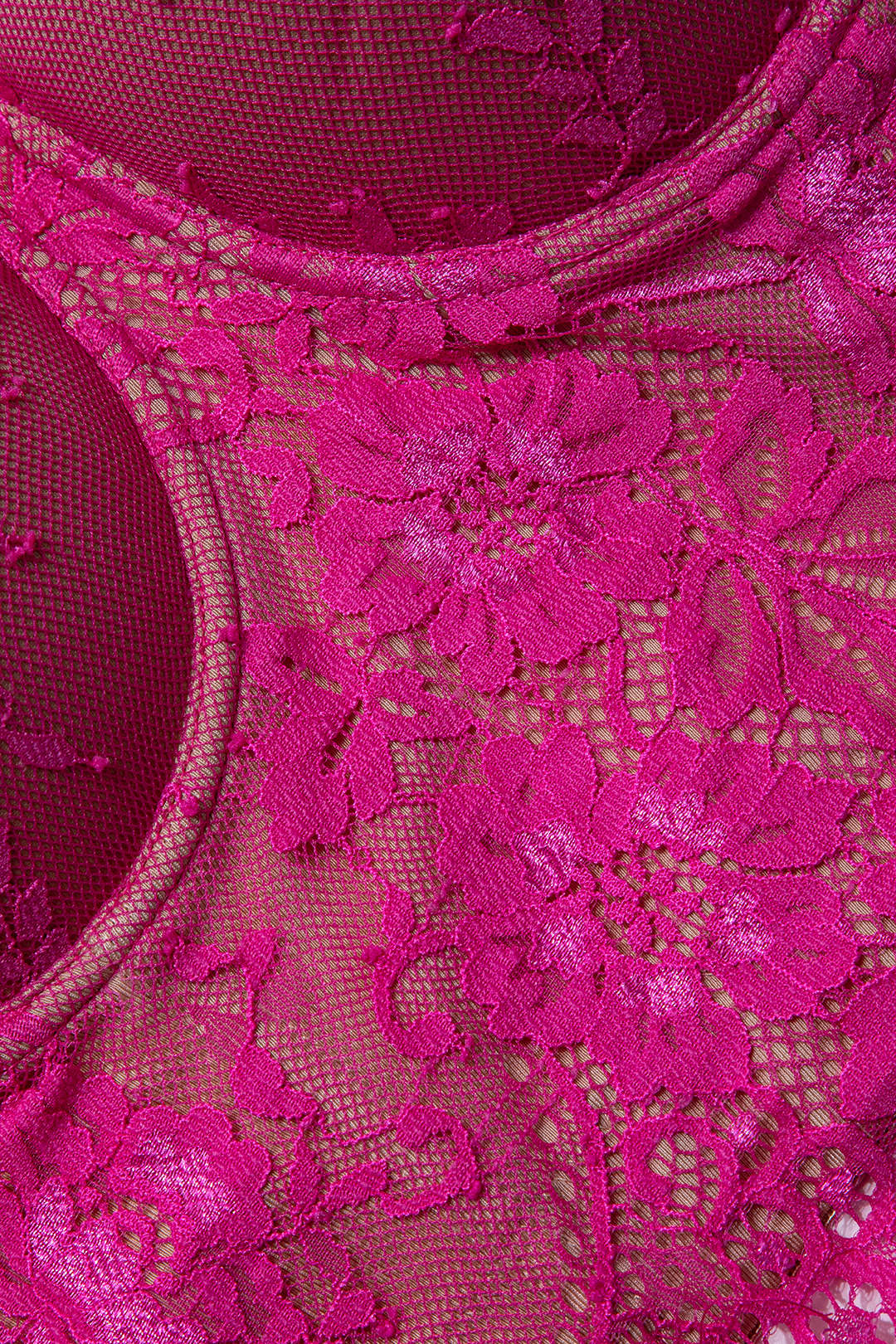 Çengel ve Göz Dantel Bustiyer Askılı Üst