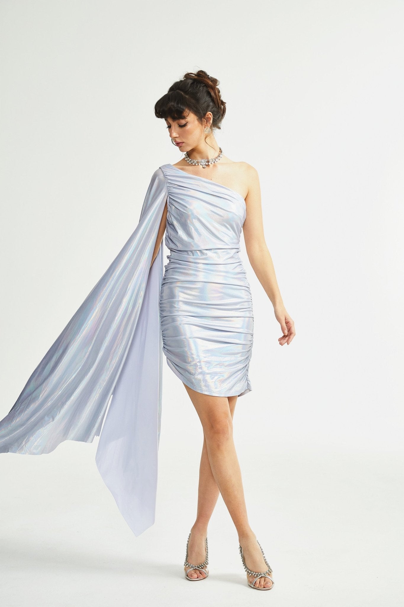 Chantal tek mini elbise