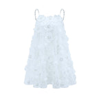 Suzette kristal mini elbise