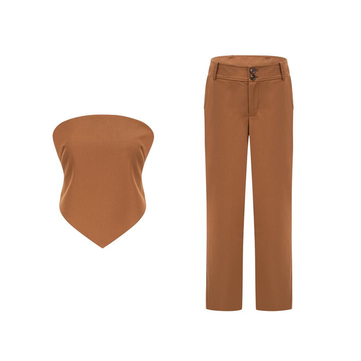 Elida top ve pantolon takım