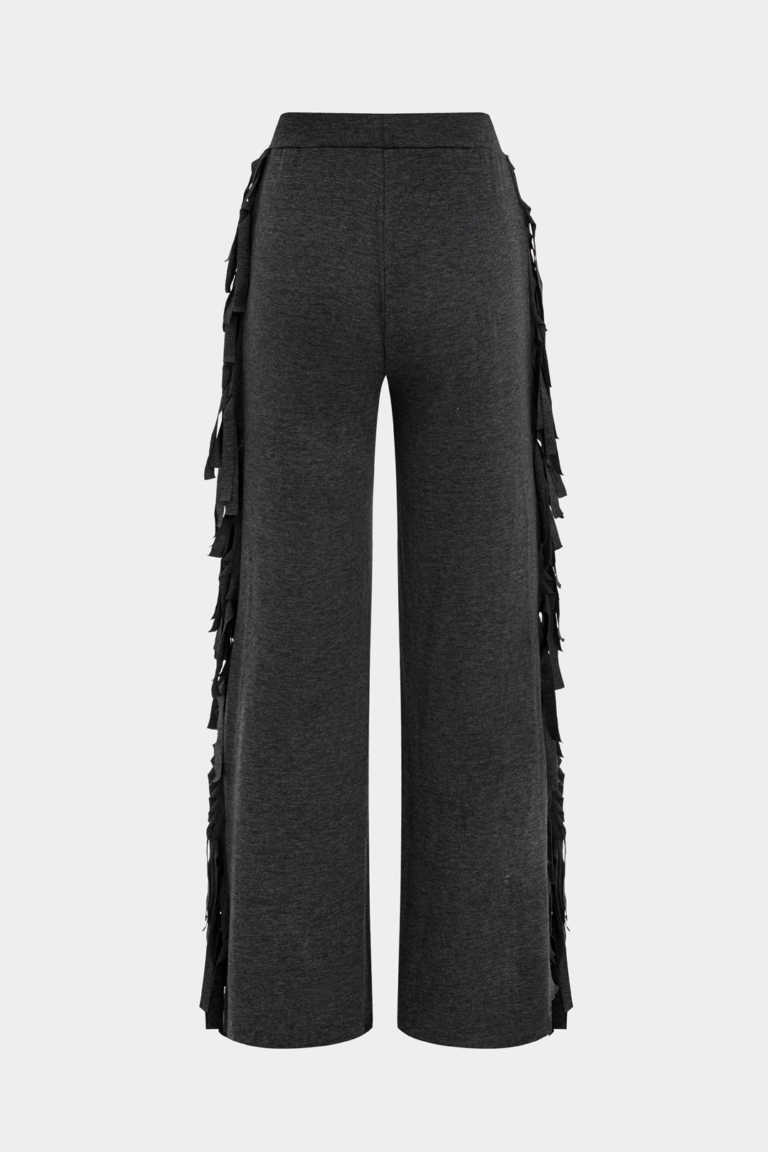 Püsküllü Kısa Kollu Üst ve Bol Paça Pantolon Takım