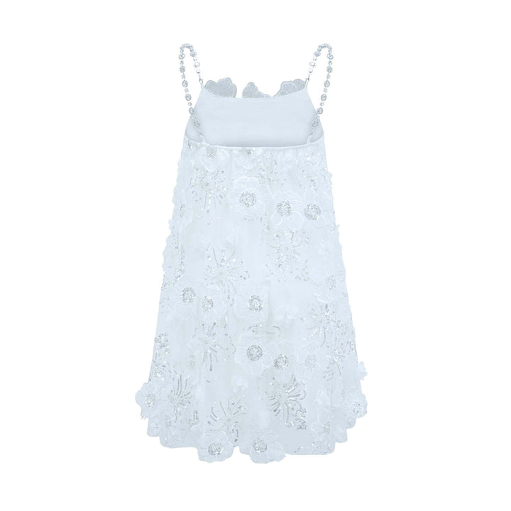 Suzette kristal mini elbise