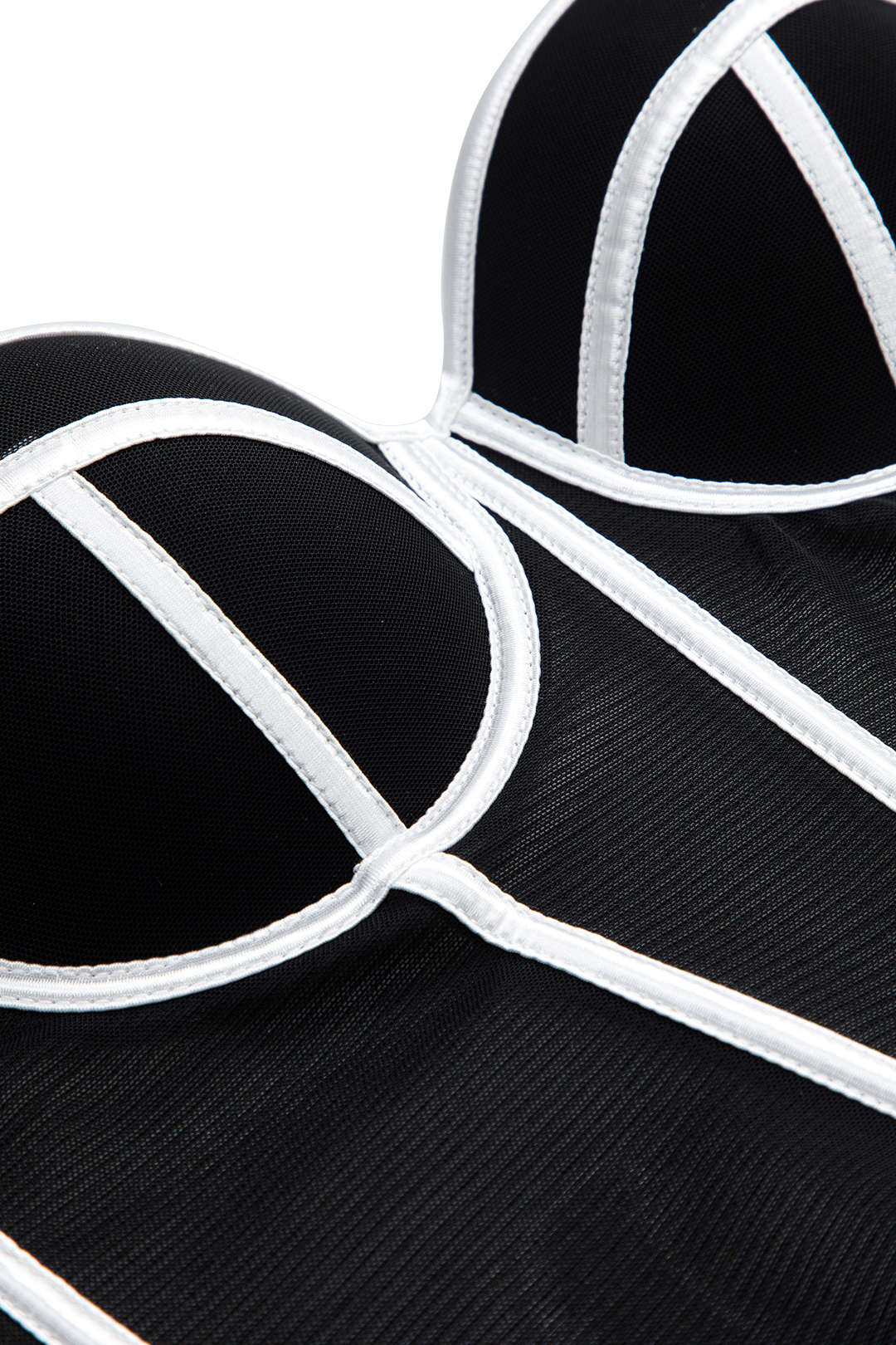 File Elbise Düğmeli Korse Bel Askılı Üst