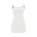 Renée fiyonklu mini elbise