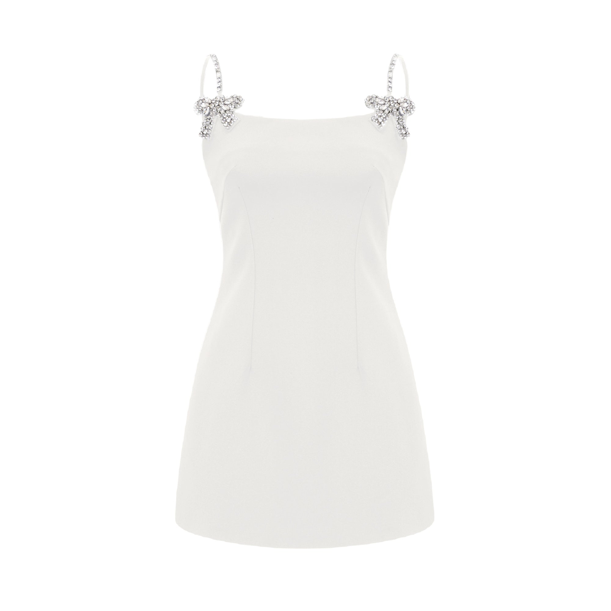 Renée fiyonklu mini elbise