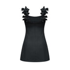 Margot çiçek mini elbise