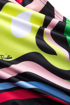 Çizgili Bağlamalı Bikini Takımı