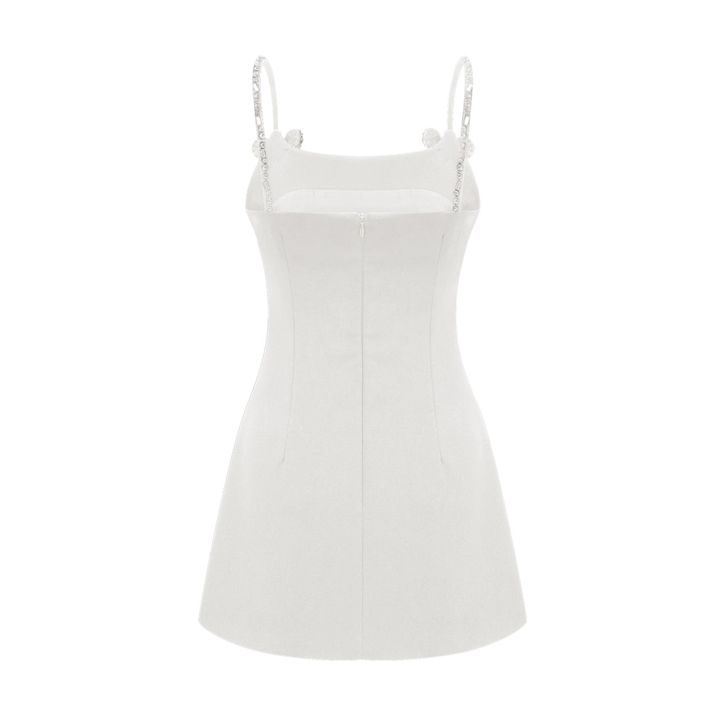 Renée fiyonklu mini elbise