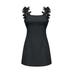 Margot çiçek mini elbise